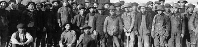 Chinese track gang, ca.1900, courtesy of Vancouver Public Library