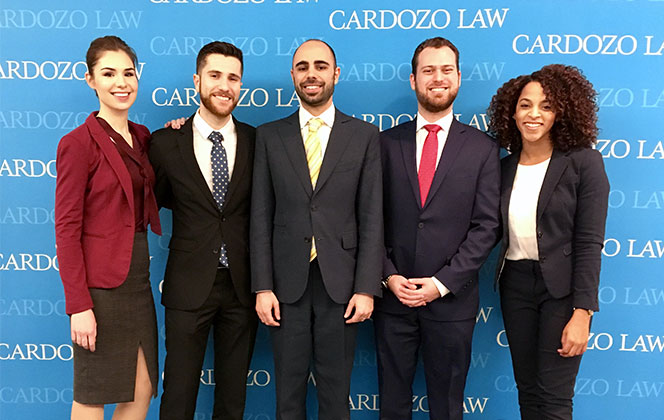 Osgoode's Price Media Law Moot Court team