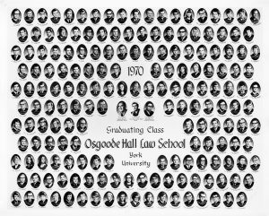 Class of 1970 graduation composite