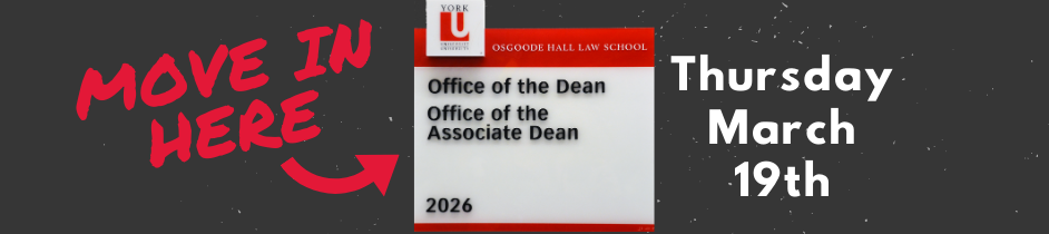 Move in Here - Office of the Dean - Thursday March 19th
