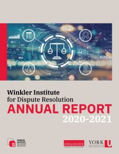 Winkler Institute Annual Report 2020-2021