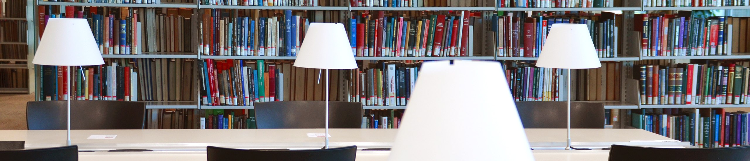 Interior of library.