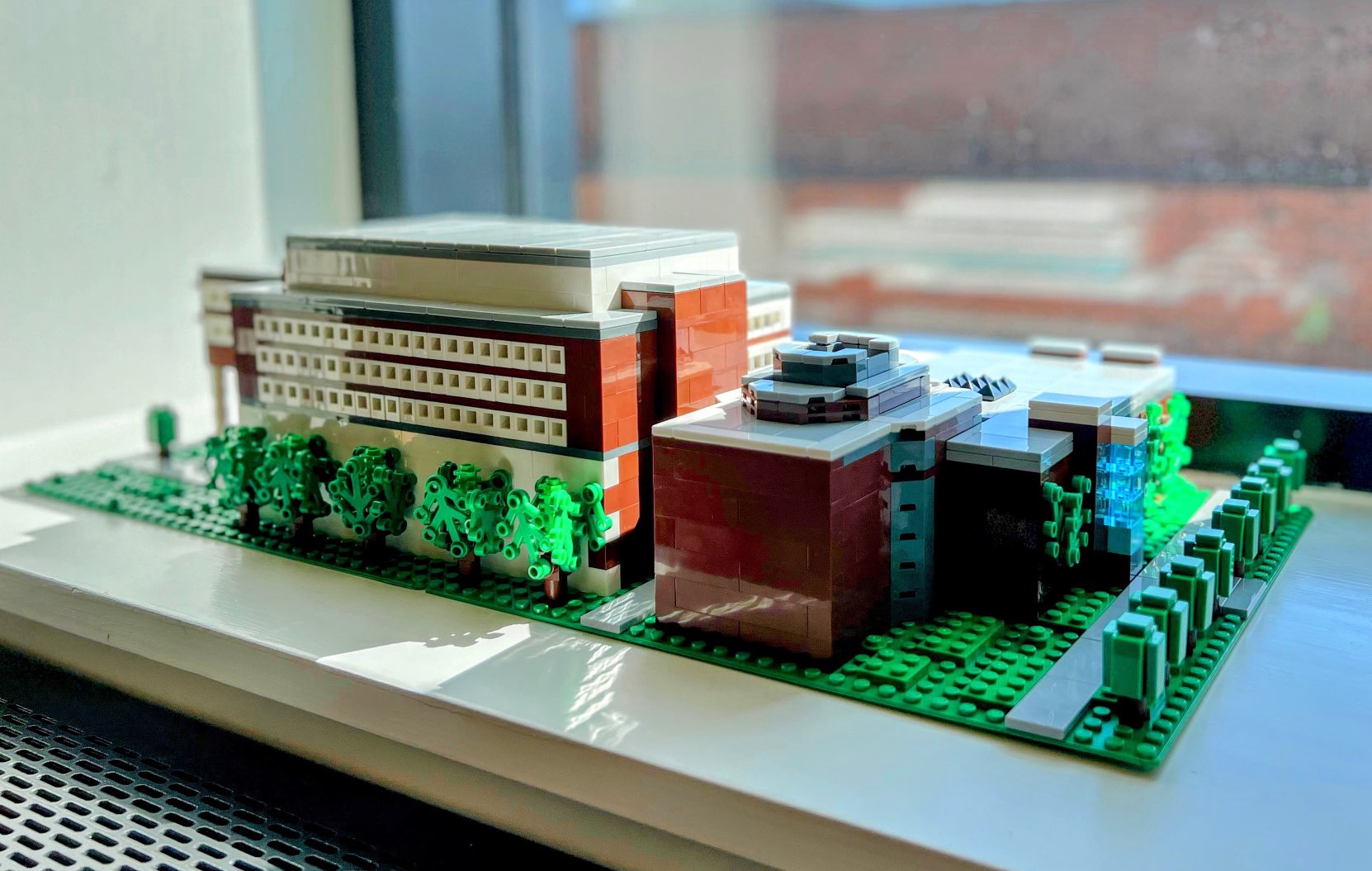 Osgoode building made out of Lego