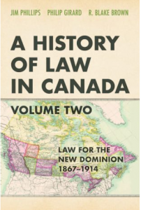 A History of Law in Canada