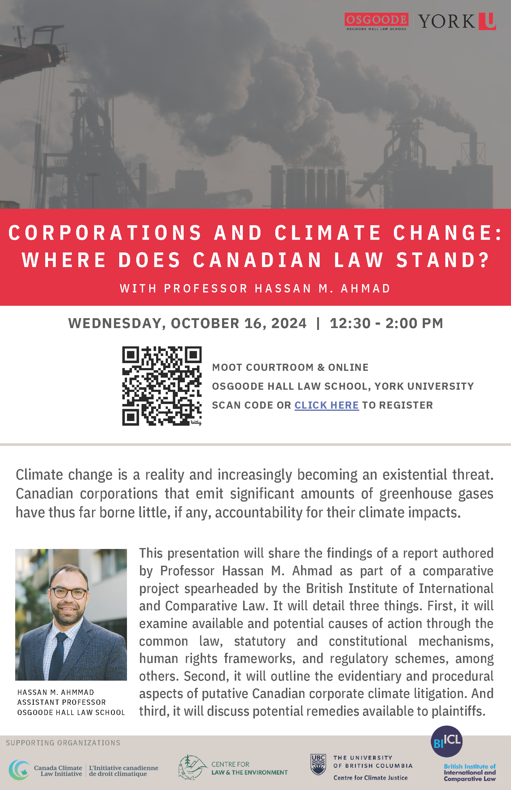 Corporations and Climate Change Poster