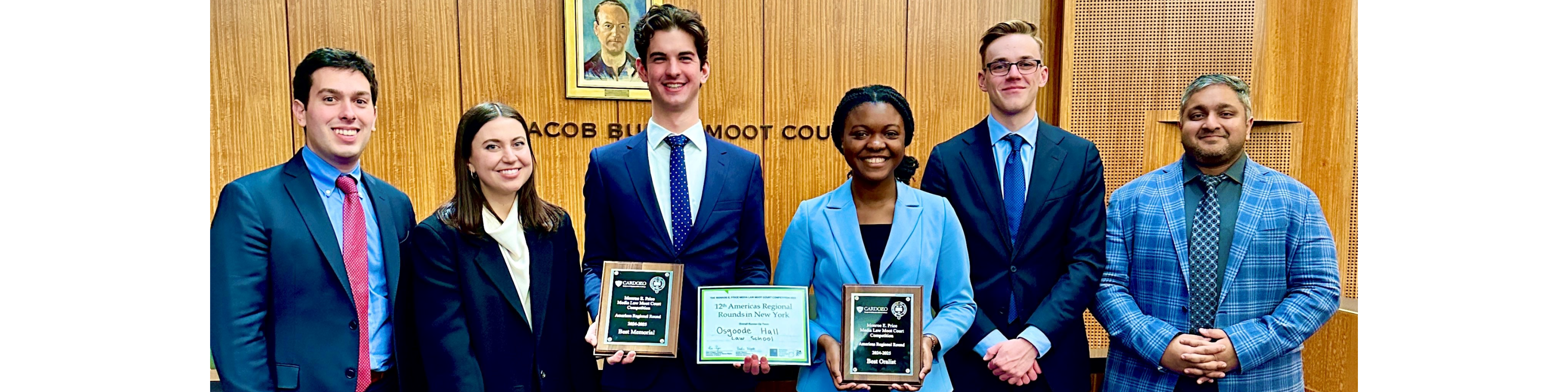 Yale Sussman, Alyssa Muzyk, Damon Lokos, Ebunduwa Akomolafe, James Staines and Chris Dias